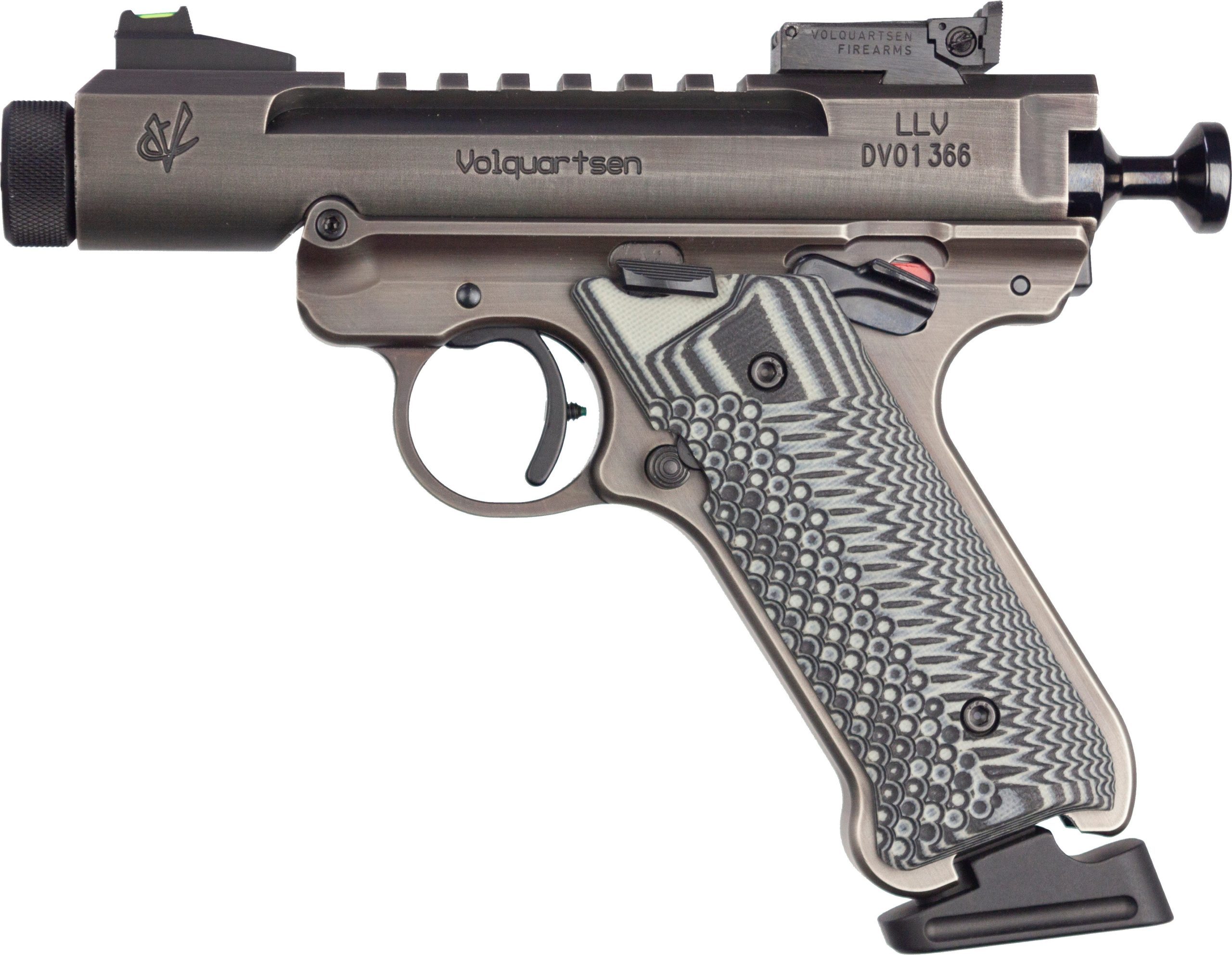 Volquartsen Mini Mamba Black .22 LR 3" Barrel 10-Rounds - Image 3