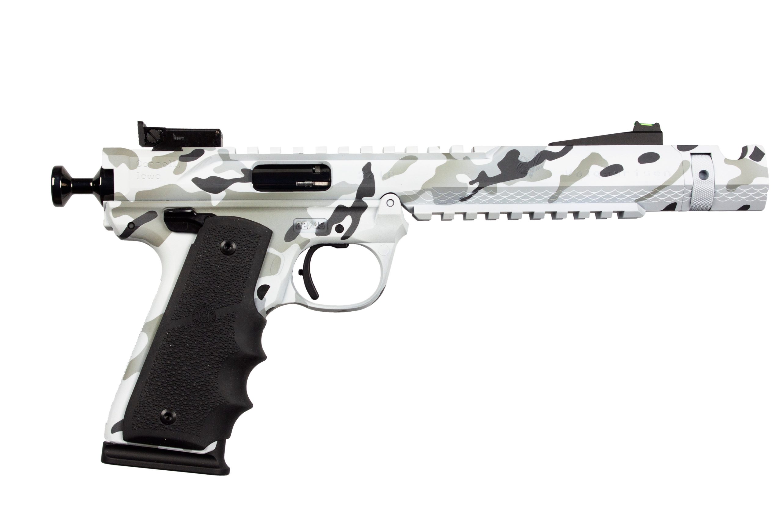 Volquartsen Black Mamba LLV Arctic Camo .22 LR 6" Barrel 10-Rounds - Image 2
