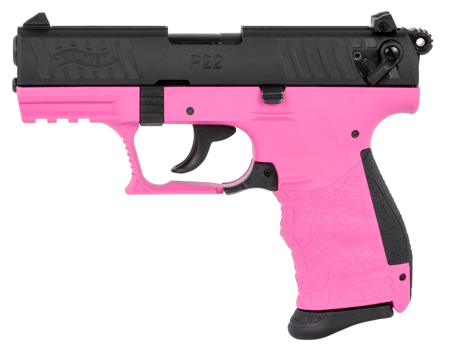 Walther P22 Q Pink .22 LR 3.42" Barrel 10-Rounds - Image 2