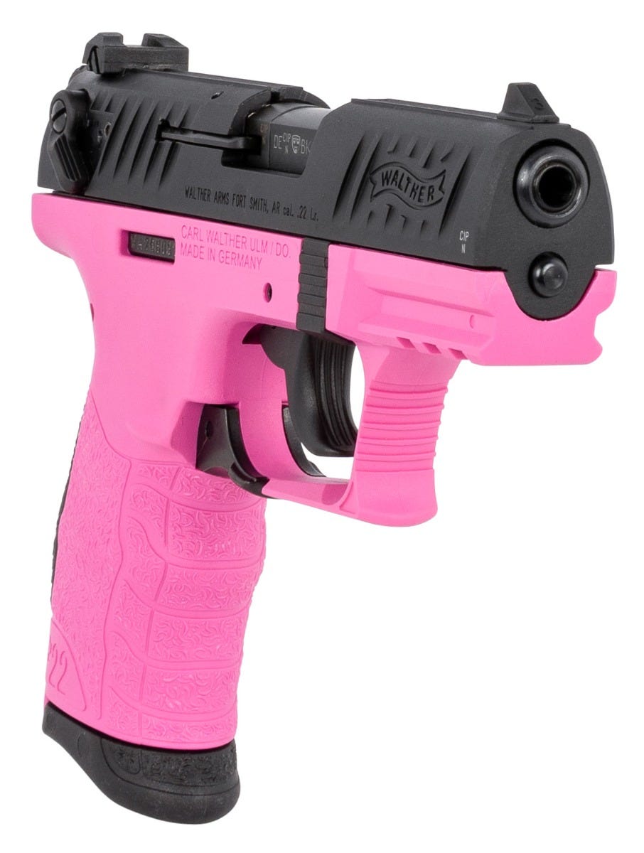 Walther P22 Q Pink .22 LR 3.42" Barrel 10-Rounds - Image 3