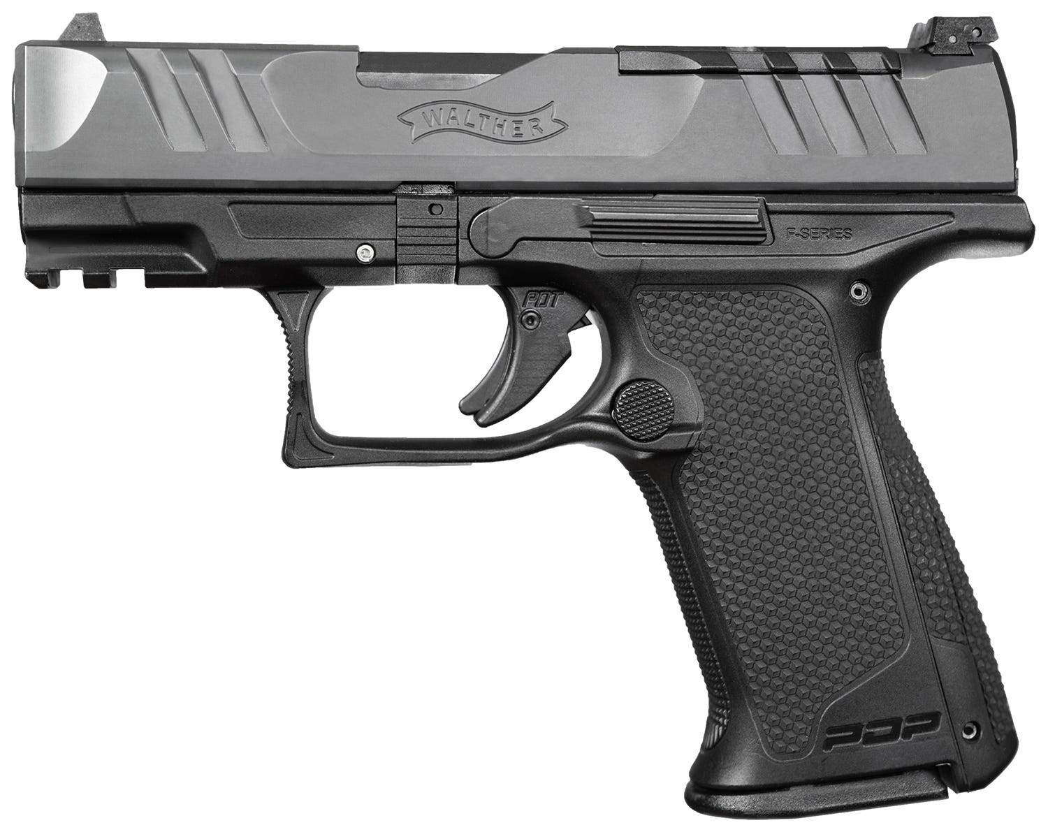 Walther PDP F-Series 9mm 3.5" Barrel 15-Rounds 3-Dot White Sights - Image 2