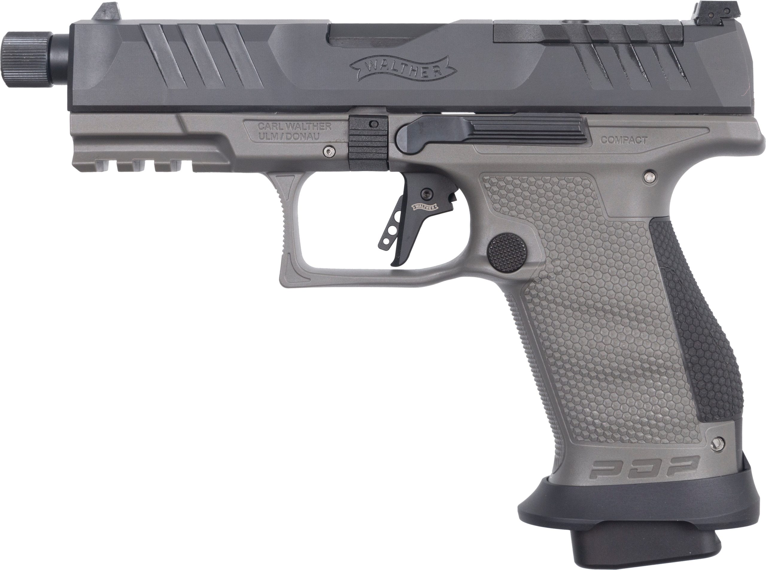 Walther PDP Pro SD Compact Grey 9mm 4.6" Barrel 18-Rounds Optics Ready - Image 2