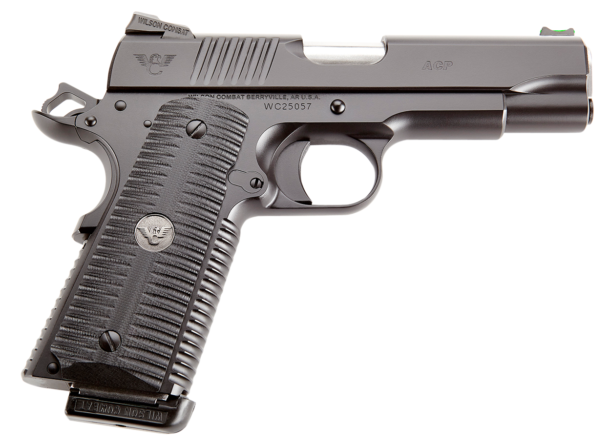 Wilson Combat ACP Commander .45 ACP 4.25" Barrel 8-Rounds Fiber Optic Sights