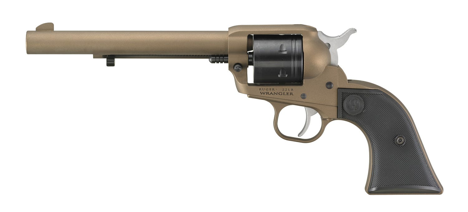 Ruger Wrangler Bronze .22 LR 6.5" Barrel 6-Rounds Fixed Sights - Image 2