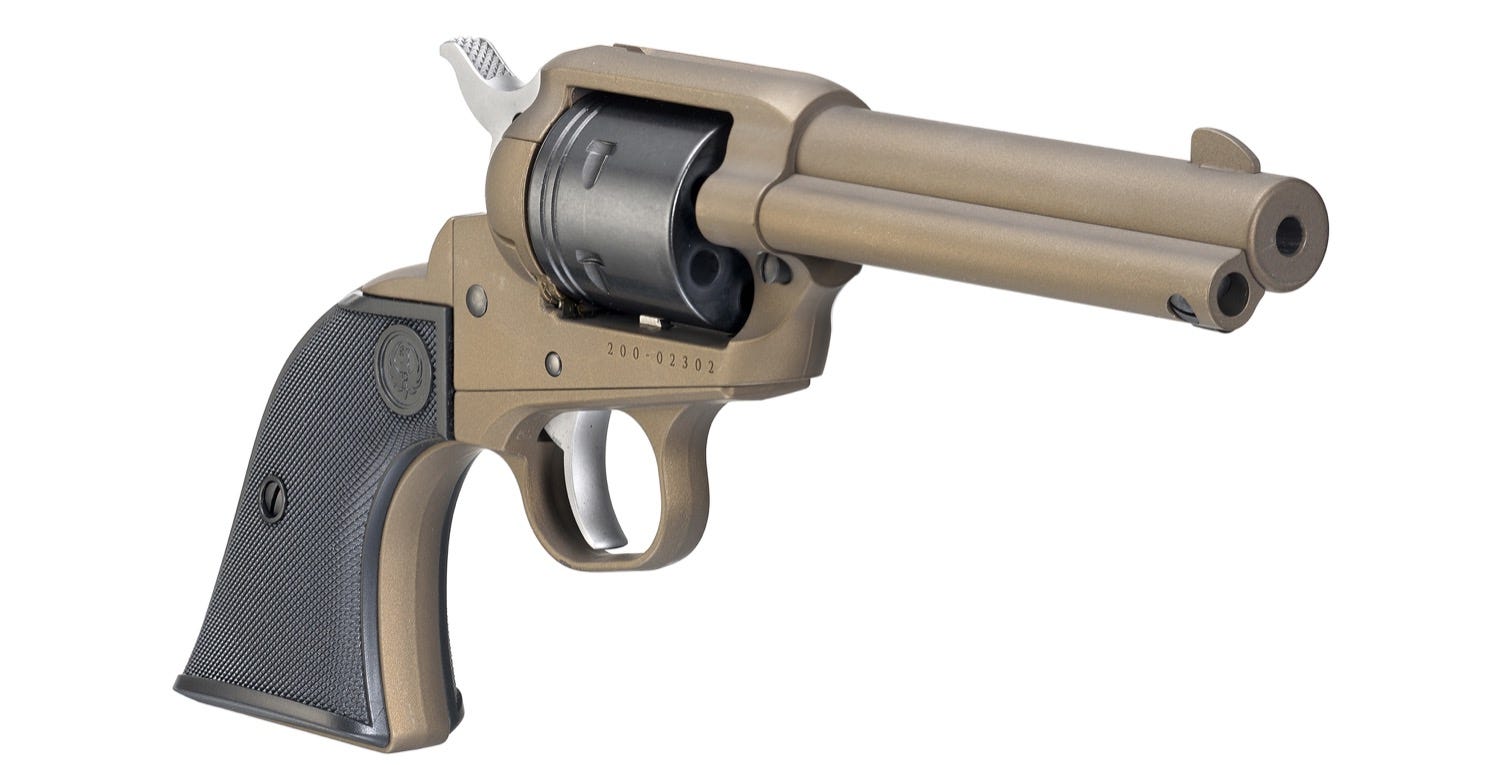 Ruger Wrangler Revolver Burnt Bronze .22 LR 4.62" Barrel 6-Rounds - Image 3