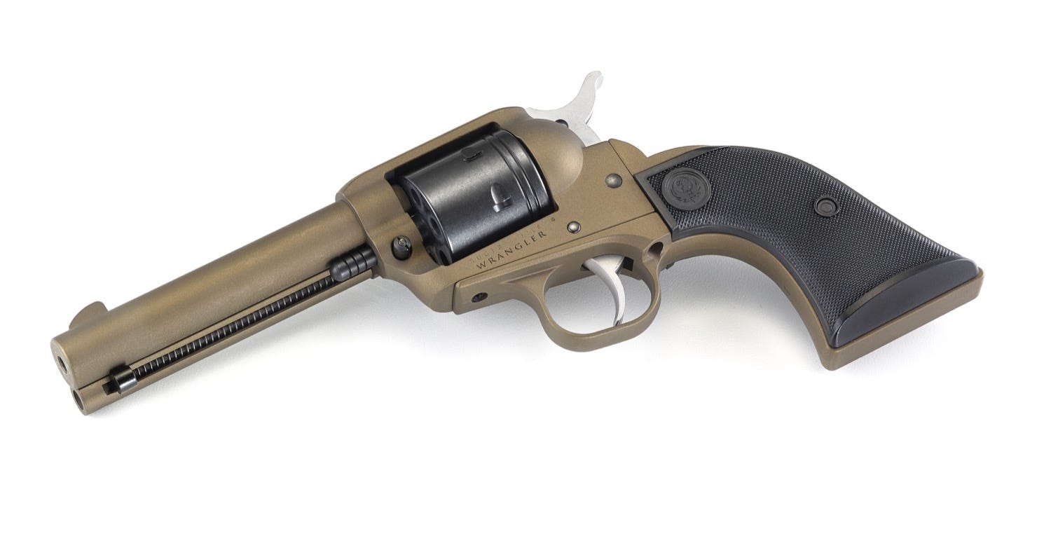 Ruger Wrangler Revolver Burnt Bronze .22 LR 4.62" Barrel 6-Rounds - Image 6