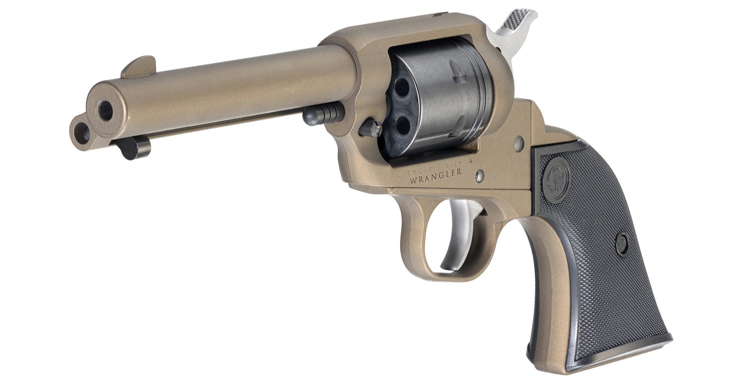 Ruger Wrangler Revolver Burnt Bronze .22 LR 4.62" Barrel 6-Rounds - Image 4