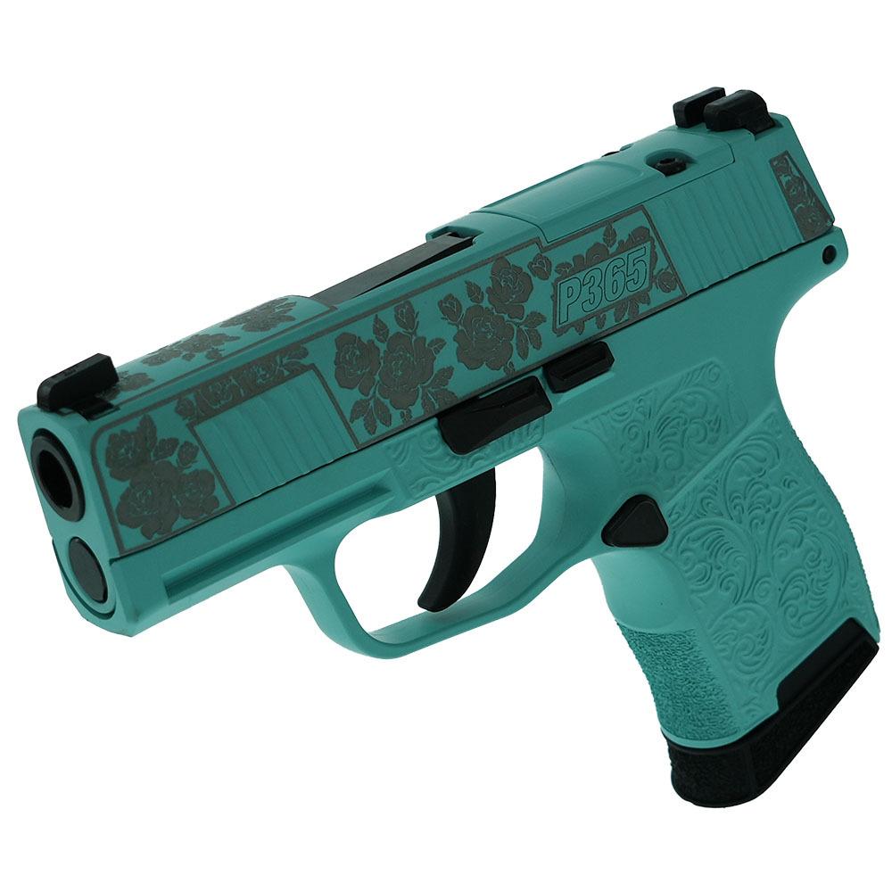 Sig Sauer P365 OR Tiffany Blue 9mm 3.1" Barrel 10-Rounds - Image 4