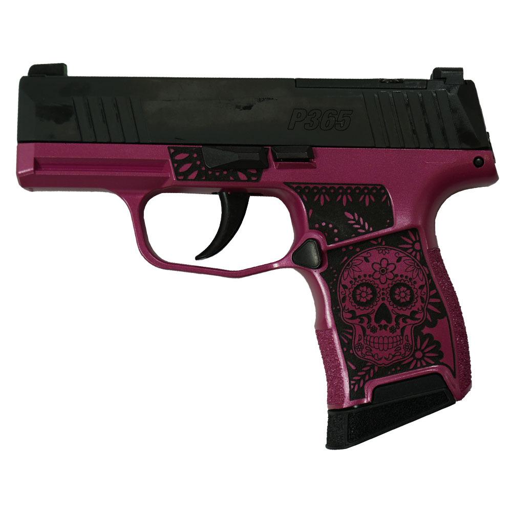 Sig Sauer P365OR "Sugar Skull-Medusa Pink" 9mm 3.1" Barrel 10-Rounds - Image 3