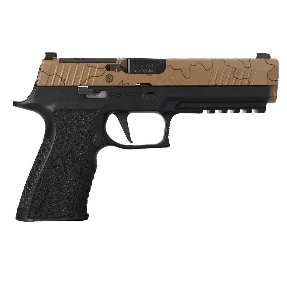 Sig Sauer P320 XTEN ENDURE Topographic 10mm 5" Barrel 15-Rounds - Image 2
