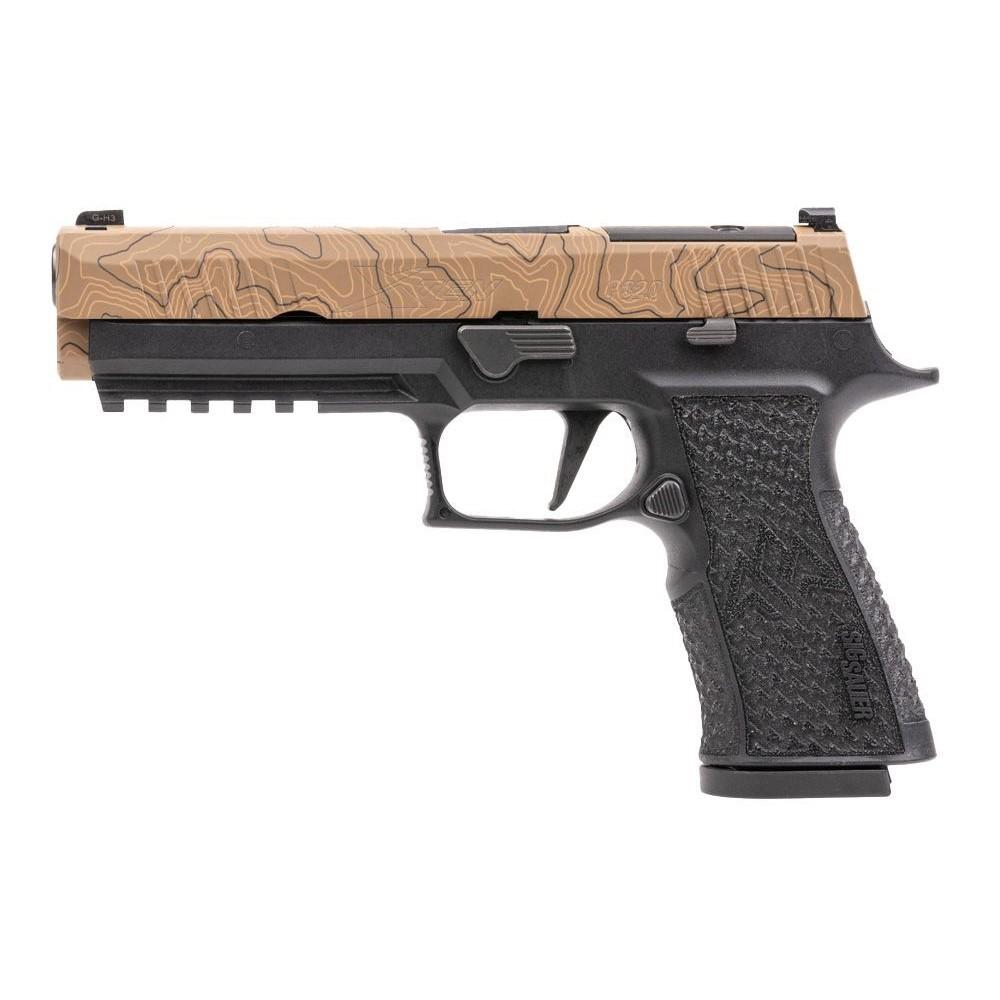 Sig Sauer P320 XTEN ENDURE Topographic 10mm 5" Barrel 15-Rounds - Image 3
