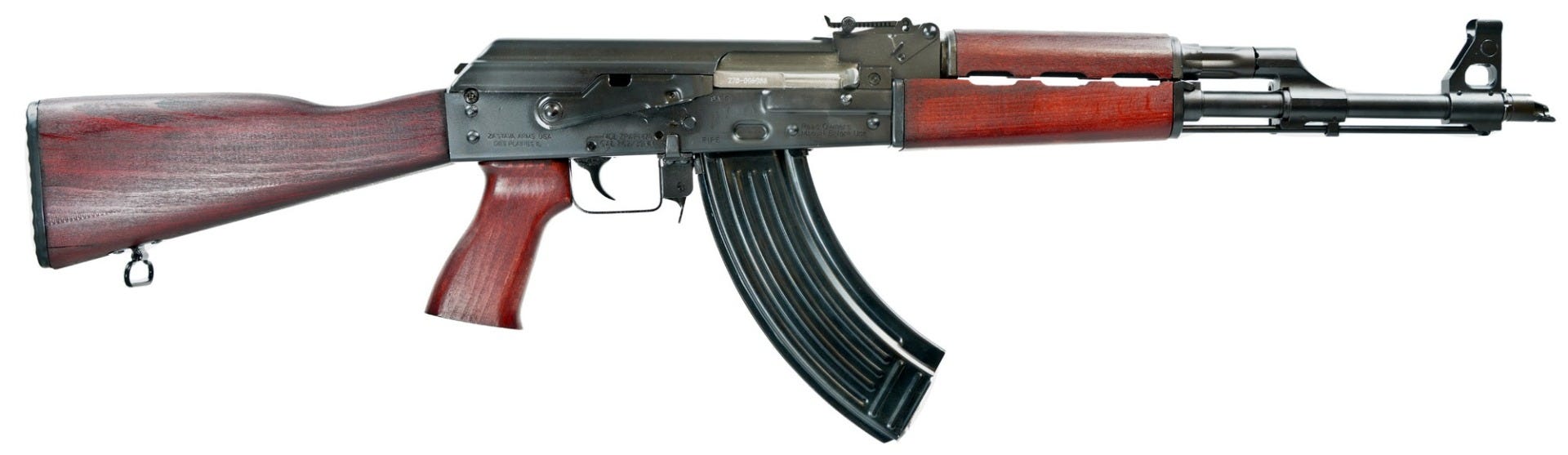 Zastava USA ZPAPM70 Red Wood 7.62 X 39 16.3" Barrel 30-Rounds Adjustable Sights