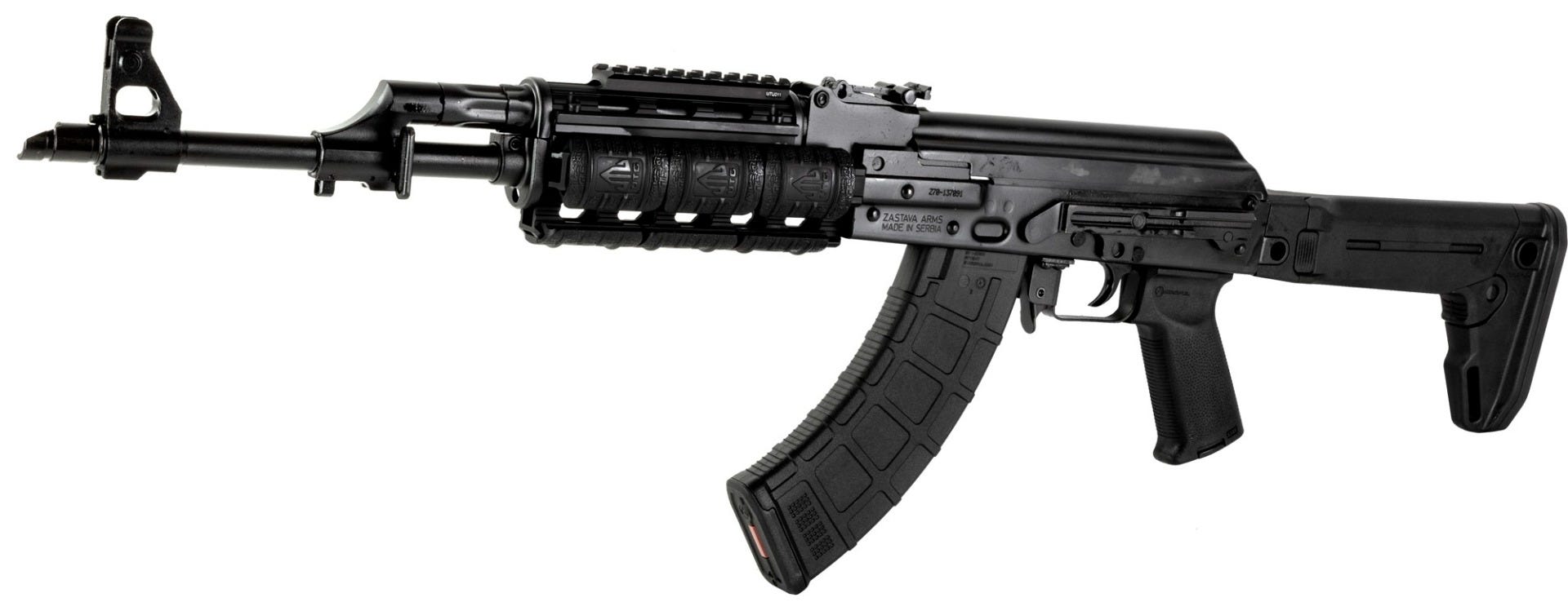 Zastava USA ZPAPM70 7.62 X 39 16.5" Barrel 30-Rounds Quad Rail - Image 3