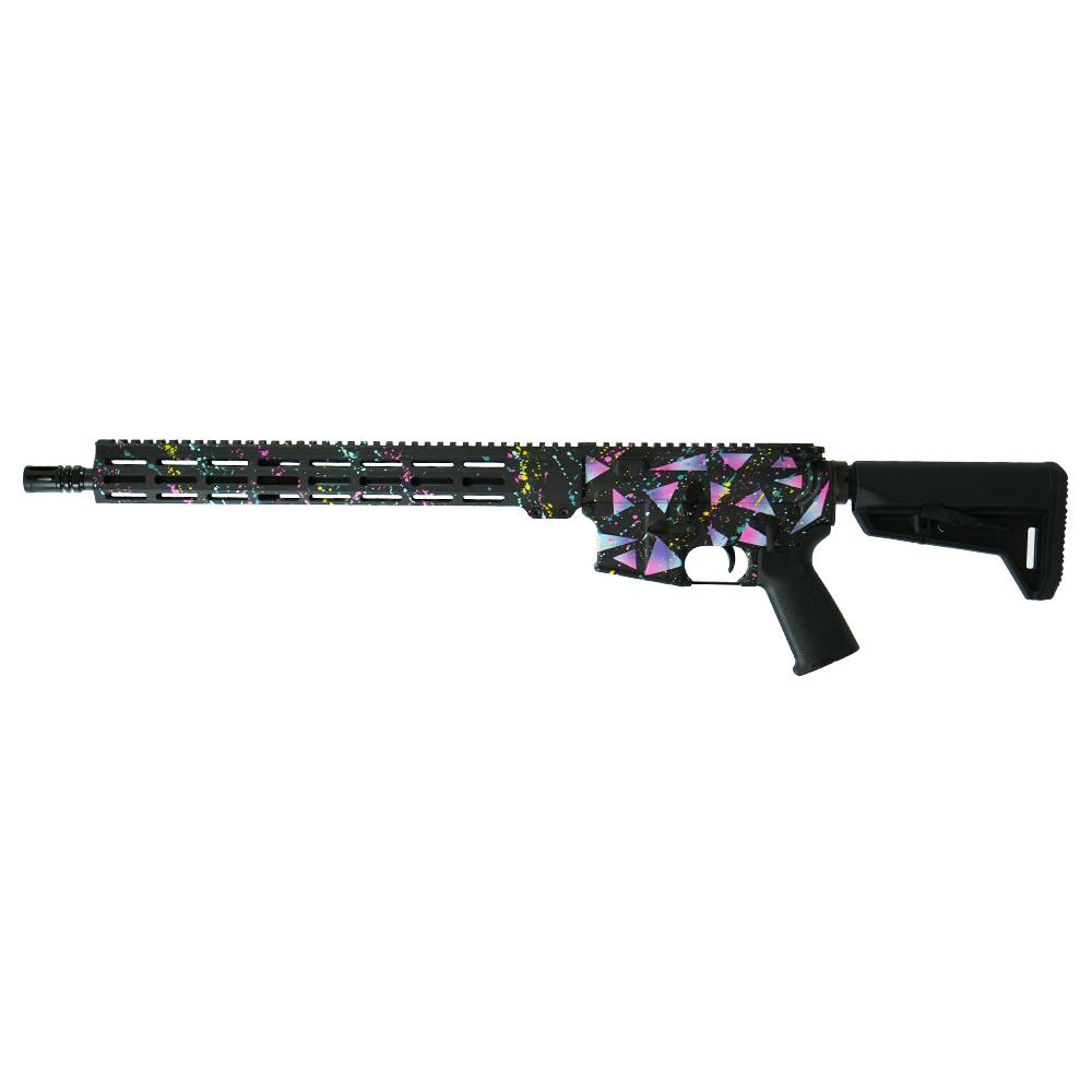 Shark Coast Tactical "Retro Miami" AR-15 5.56 16" Barrel 30-Rounds - Image 3