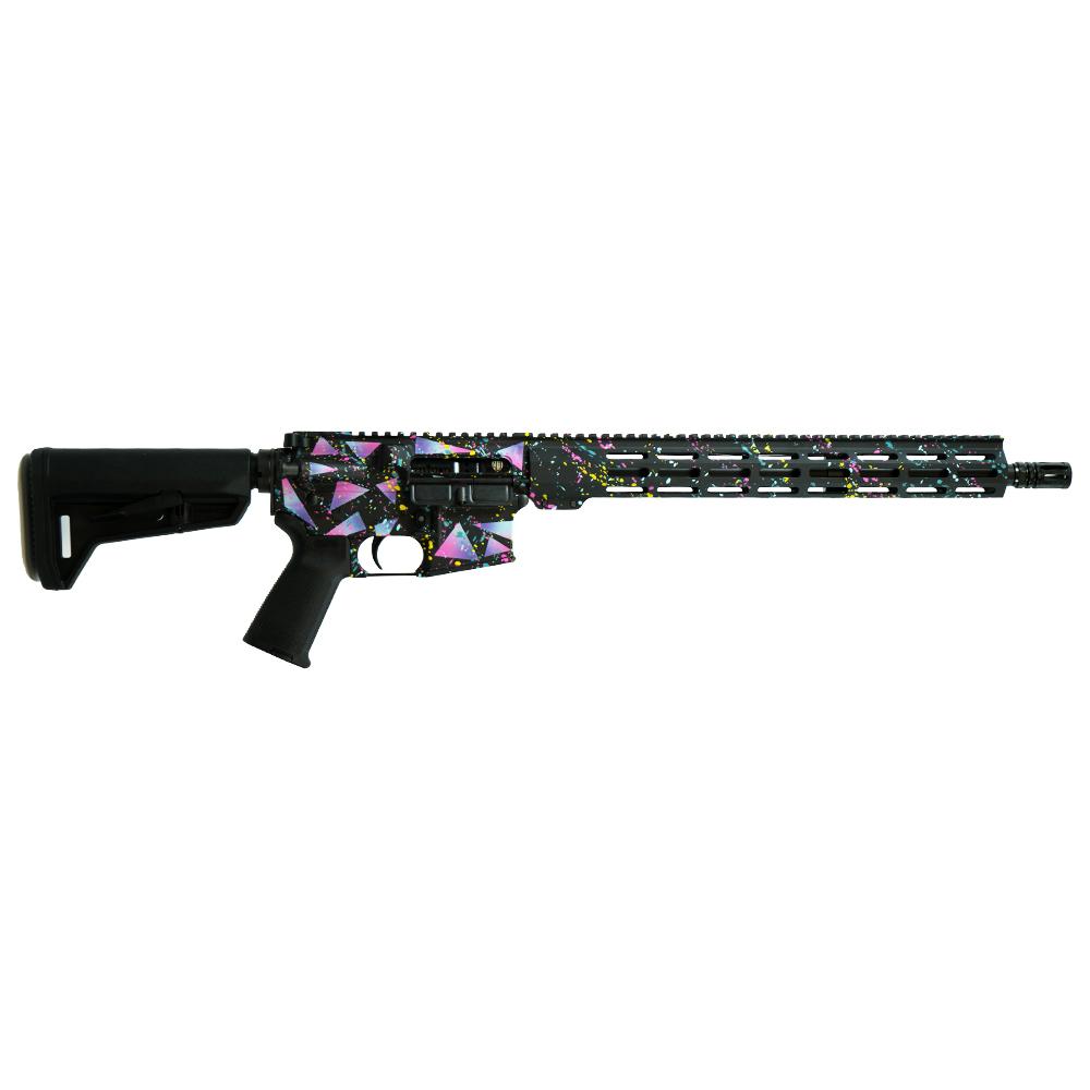 Shark Coast Tactical "Retro Miami" AR-15 5.56 16" Barrel 30-Rounds - Image 2