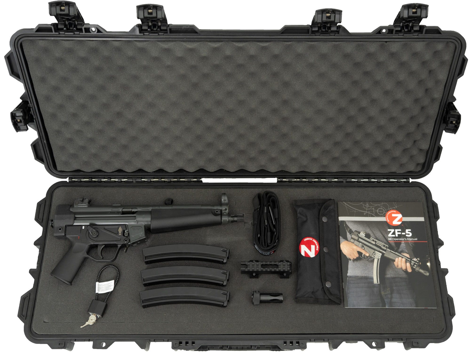 Zenith Firearms ZF-5 Gray 9mm 8.9" Barrel 30-Rounds Premium Package