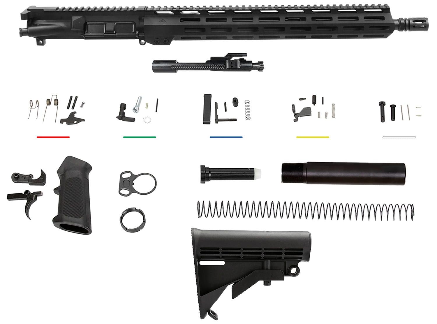 Aim Sports Complete AR-15 Build Kit 5.56x45mm NATO 16" Barrel